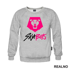Saja Boys Lion Logo - Kpop Demon Hunters