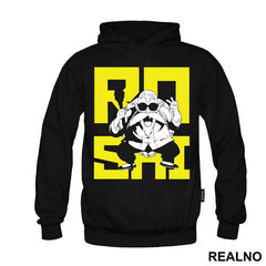 Roshi Yellow Text - Goku - Dragon Ball