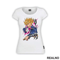 Trunks - Attack Lines - Goku - Dragon Ball