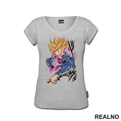 Trunks - Attack Lines - Goku - Dragon Ball