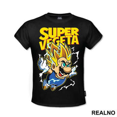 Super Vegeta - Goku - Dragon Ball