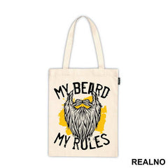 My Beard My Rules Yellow Splash - Brada