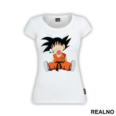 Sleeping While Sitting - Goku - Dragon Ball
