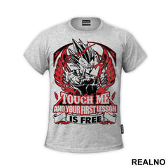 Touch Me And Your First Lesson Is Free - Goku - Dragon Ball