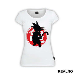 Logo In Red Circle - Goku - Dragon Ball