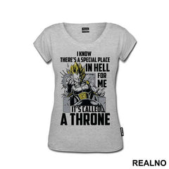 I Know There Is A Special Place In Hell For Me It's Called A Throne - Goku - Dragon Ball