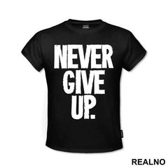 Never Give Up - Trening