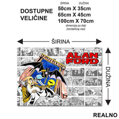 Broj Jedan i Vampir - Alan Ford - Podmetač za sto