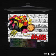 Superhik - Logo - Alan Ford - Podmetač za sto