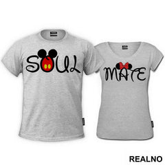 Soul Mate Mickey And Minnie - Majice za parove