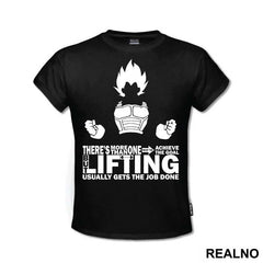 There's More Than One Way To Achieve The Goal But Lifting Usually Gets The Job Done - Goku - Dragon Ball