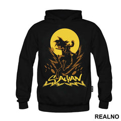 Saiyan Yellow Moon - Goku - Dragon Ball