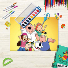 Family - Orange - Family Guy - Podmetač za sto