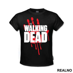 Bloody Hand Print Logo - The Walking Dead