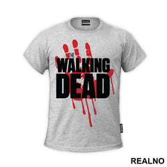 Bloody Hand Print Logo - The Walking Dead