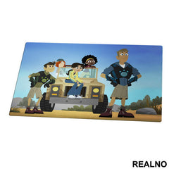 Ekipa - Wild Kratts - Braća Kret - Crtani Filmovi - Podmetač za sto