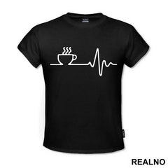Coffee Makes Me Alive - Kafa - Majica