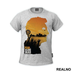 Sunset Double Exposure - The Walking Dead