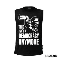 This Isn't A Democracy Anymore Rick With A Gun - The Walking Dead