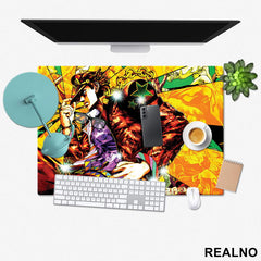 Jotaro Kujoi - Colors - Jojo's Bizarre Adventure - Podmetač za sto