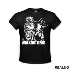 Rick Holding Zombie Head - The Walking Dead