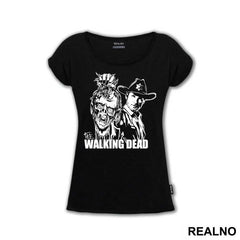 Rick Holding Zombie Head - The Walking Dead