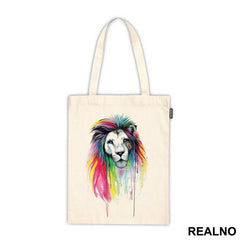 Lion With Rainbow Hair - Životinje