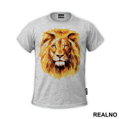 Lion Face Illustration - Životinje