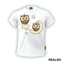 Owls With The Moon And Stars - Životinje
