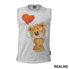 Teddy Bear Holding A Balloon - Životinje