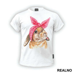 Rabbit With a Rag On Its Head - Životinje