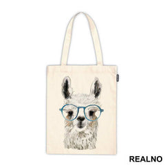 Alpaca With Blue Glasses - Životinje