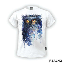 Blue Owl Painting - Životinje