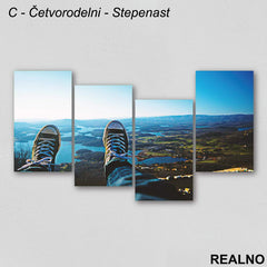 Pogled sa visine - starke - Slika na platnu - Kanvas