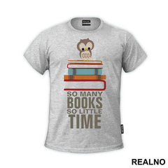 So Many Books So Little Time Owl - Geek