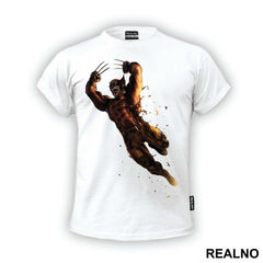 Jumping Into Action - Wolverine