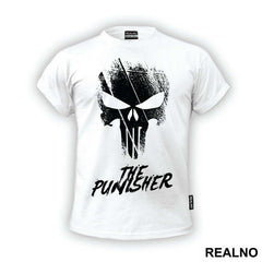 Grunge Skull Logo - Punisher
