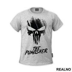 Grunge Skull Logo - Punisher