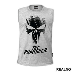 Grunge Skull Logo - Punisher