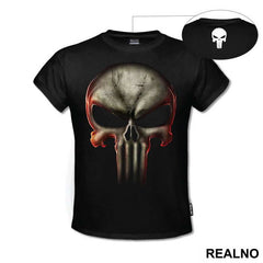 Red Outline Glow - Punisher
