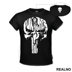 Text Inside The Skull - Punisher