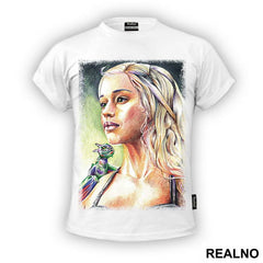 Khaleesi - Drawing - House Targaryen - Game Of Thrones - GOT - Majica
