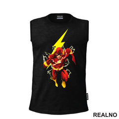 Logo And Barry Allen - Flash - Majica