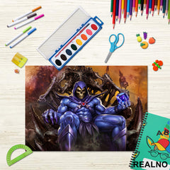 Skeletor Na Tronu - Masters of the Universe - Podmetač za sto