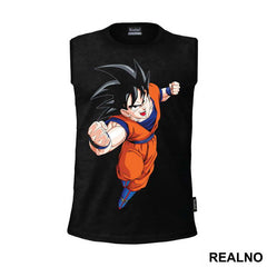 Attack - Goku - Dragon - Ball - Majica