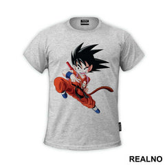 Illustration - Goku - Dragon - Ball - Majica