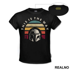 Retro This Is The Way - Mandalorian - Star Wars