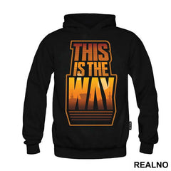 This Is The Way Outline - Mandalorian - Star Wars