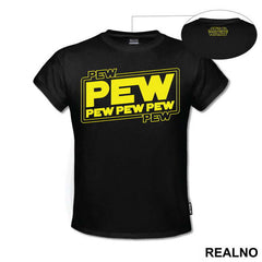 Pew Pew Pew Pew Pew Outline - Star Wars