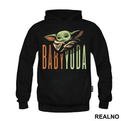 Baby Yoda Tall Text - Mandalorian - Star Wars